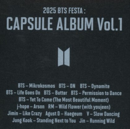 BTS (Bangtan Boys) (K-Pop) - 2025 BTS FESTA : CAPSULE ALBUM Vol.1 - No CD!!!