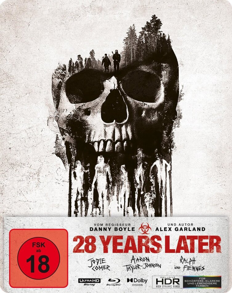 28 Years Later (2025) Limited Edition, Steelbook, 4K Ultra HD + Blu-ray