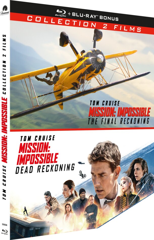 Mission: Impossible 7 & 8 - Dead Reckoning: Partie 1 & The Final Reckoning: Partie 2 - Collection 2 Films 2 4K Ultra HDs + 2 Blu-rays