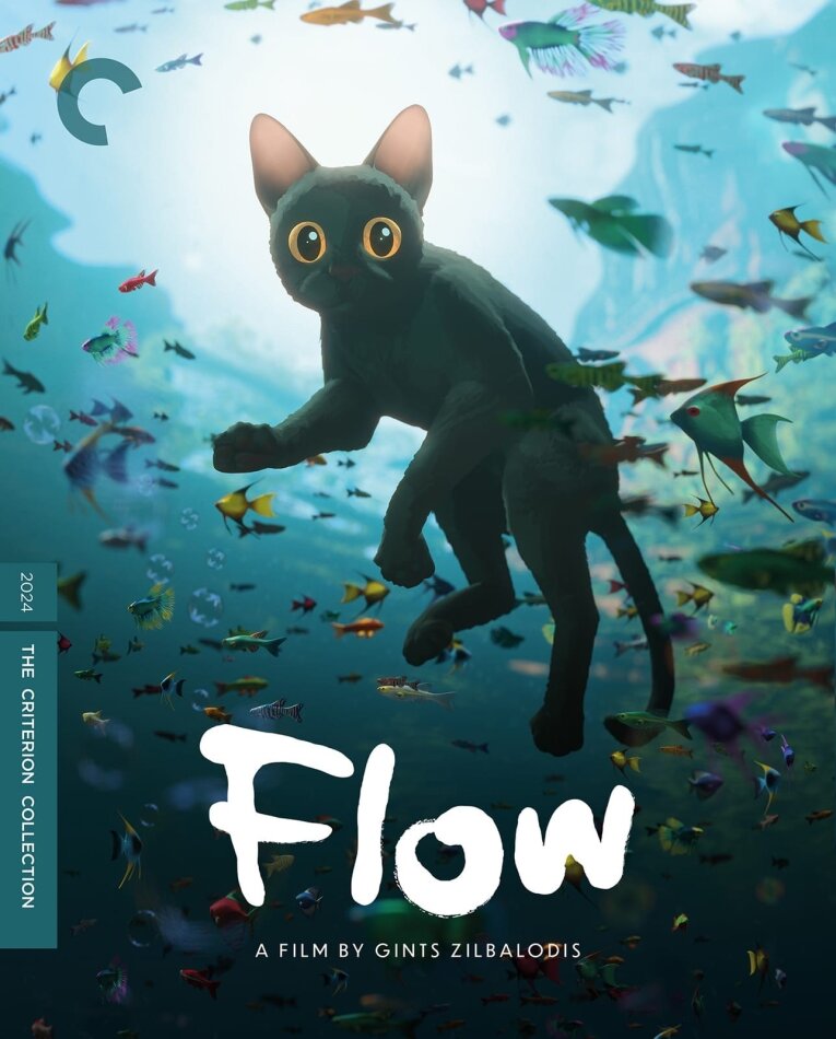 Flow (2024) Criterion Collection, Special Edition, 2 Blu-rays