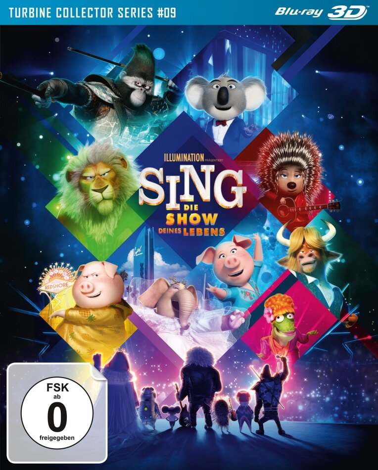 Sing 2: Die Show deines Lebens (2021) Turbine Collector Series, Wendecover