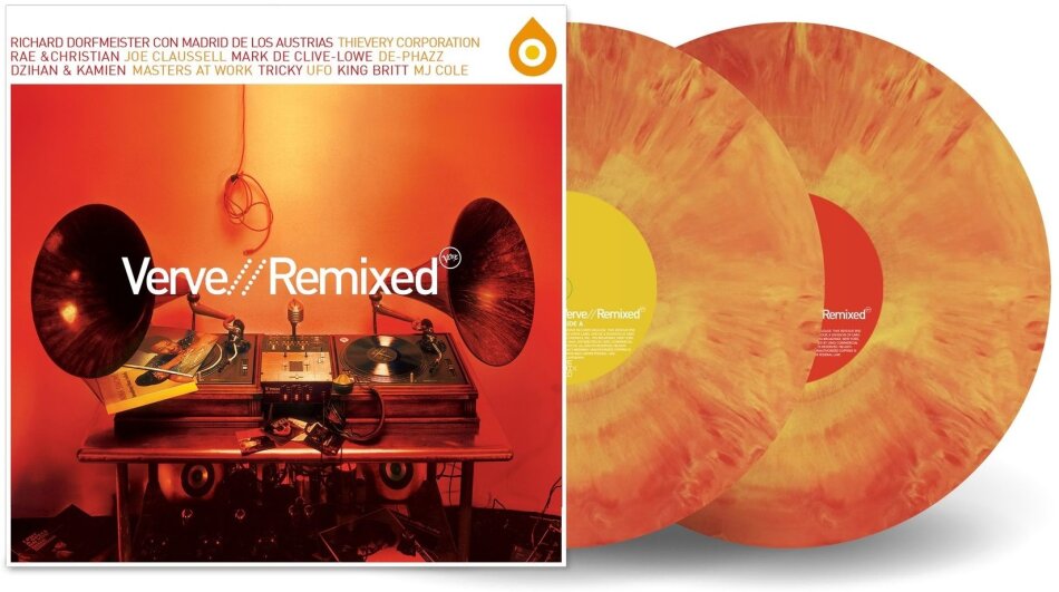 Verve Remixed Orange & Yellow Vinyl, 2 LP