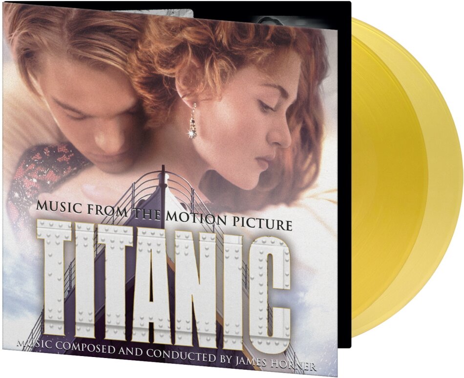 James Horner - Titanic - OST 2025 Reissue, Music On Vinyl, Translucent Yellow Vinyl, 2 LPs