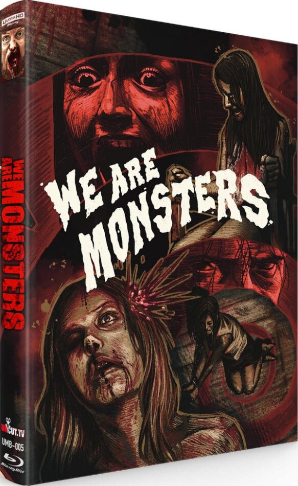 We are Monsters (2015) Cover B, Limited Edition, Mediabook, 4K Ultra HD + Blu-ray