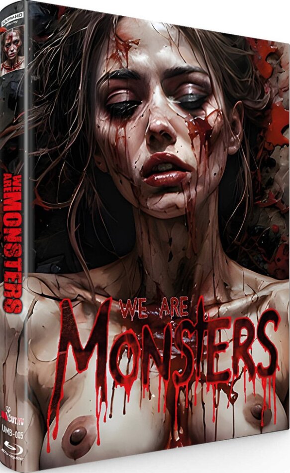 We are Monsters (2015) Cover F, Limited Edition, Mediabook, 4K Ultra HD + Blu-ray