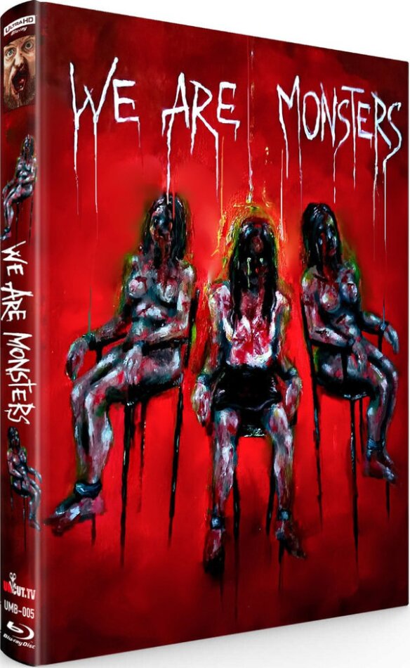 We are Monsters (2015) Cover C, Limited Edition, Mediabook, 4K Ultra HD + Blu-ray