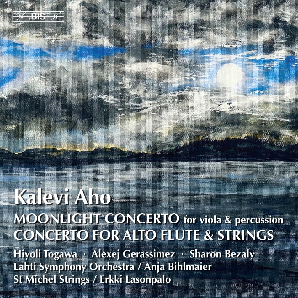 Kalevi Aho (*1949), Anja Bihlmaier, Sharon Bezaly & Lahti Symphony Orchestra - Moonlight Con Alto Flute Concerto Hybrid SACD