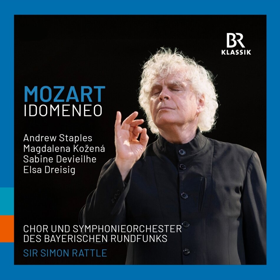 Symphonieorchester des Bayerischen Rundfunks, Wolfgang Amadeus Mozart (1756-1791), Sir Simon Rattle, Sabine Devieilhe & Andrew Staples - Idomeneo 3 CDs