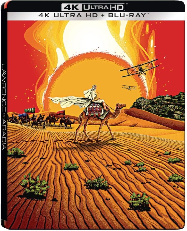 Lawrence d'Arabie (1962) Édition Limitée, Steelbook, 2 4K Ultra HDs + 2 Blu-ray