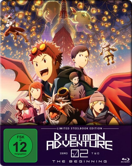 Digimon Adventure 02: The Beginning (2023) Limited Edition, Steelbook