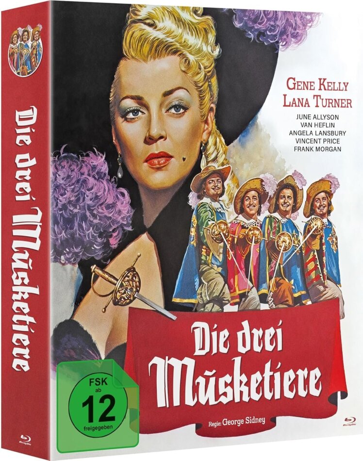 Die drei Musketiere (1948) Digipack, Blu-ray + DVD