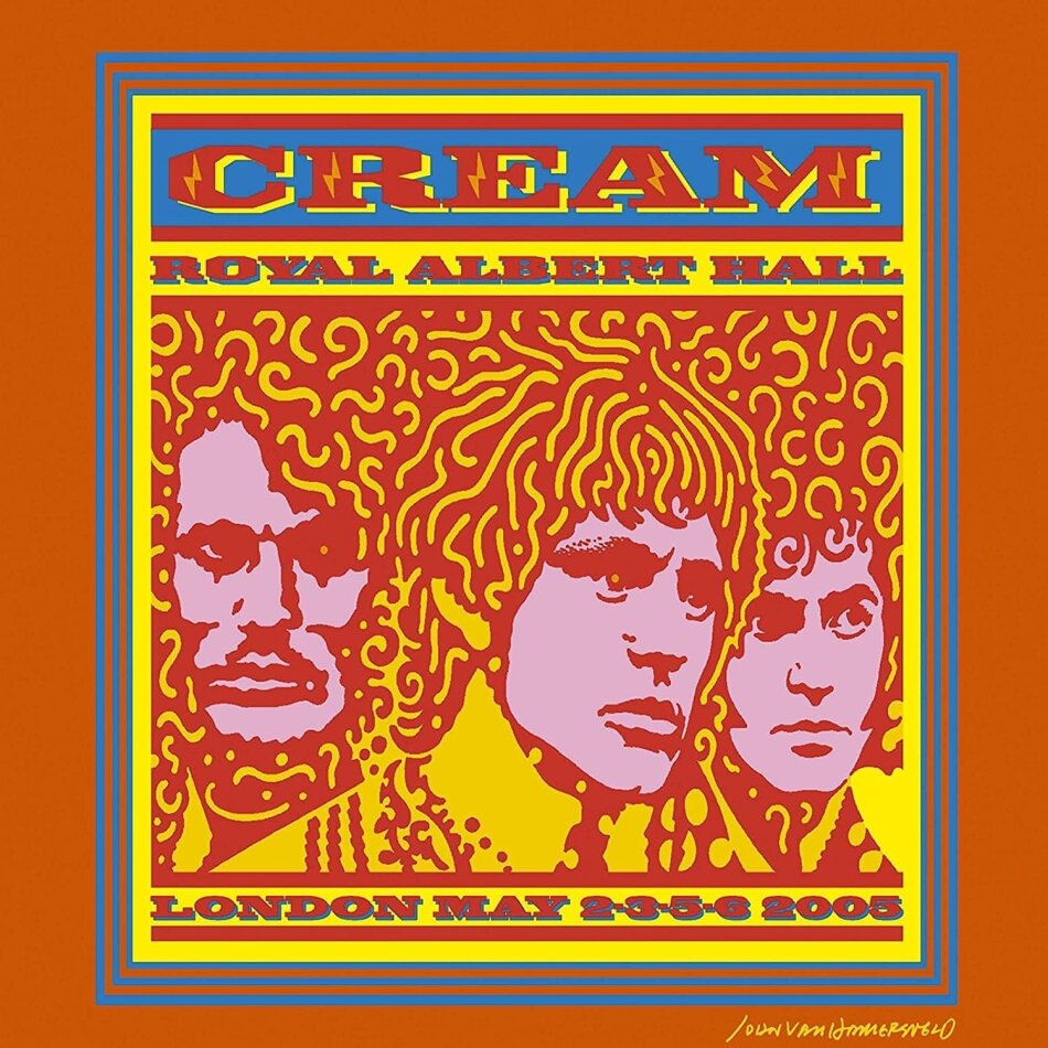 Cream - Royal Albert Hall London May 2-3-5-6 2005 2025 Reissue, Surfdog, 2 CDs