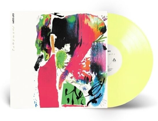 Cut Copy - Moments 140 Gramm, Poster, + Booklet, Deluxe Edition, Yellow Vinyl, LP