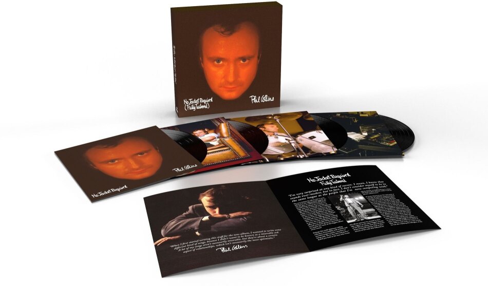 Phil Collins - No Jacket Required 2025 Reissue, Rhino, Half Speed Mastering, Deluxe Edition, 4 LPs