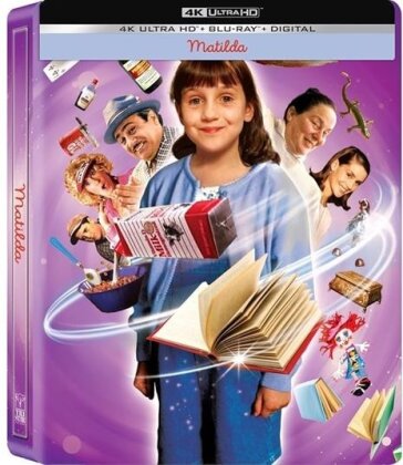 Matilda (1996) (Limited Edition, Steelbook, 4K Ultra HD + Blu-ray)