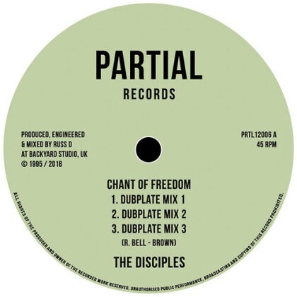 Disciples - Chant Of Freedom / Armageddon (12" Maxi)