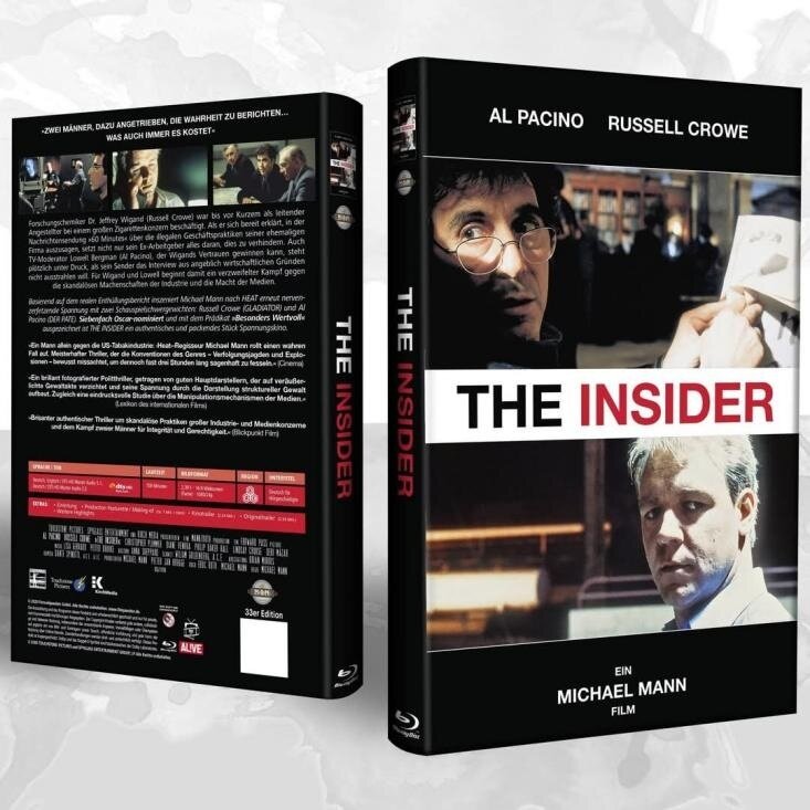 The Insider (1999) Grosse Hartbox, Limited Edition