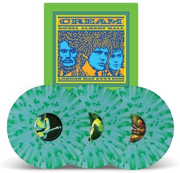 Cream - Royal Albert Hall 2026 Reissue, Surfdog, Blue & Green Splatter Vinyl, 3 LPs