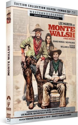 Monte Walsh (1970) (&Eacute;dition Collection Silver, Western de L&eacute;gende, Blu-ray + DVD)