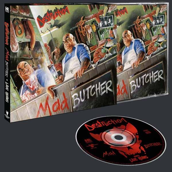 Destruction - Mad Butcher 2025 Reissue, High Roller Records, Slipcase