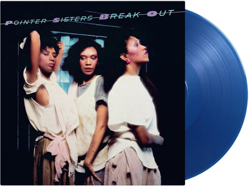 The Pointer Sisters - Break Out 2025 Reissue, Music On Vinyl, Limited Edition, Blue Vinyl, LP