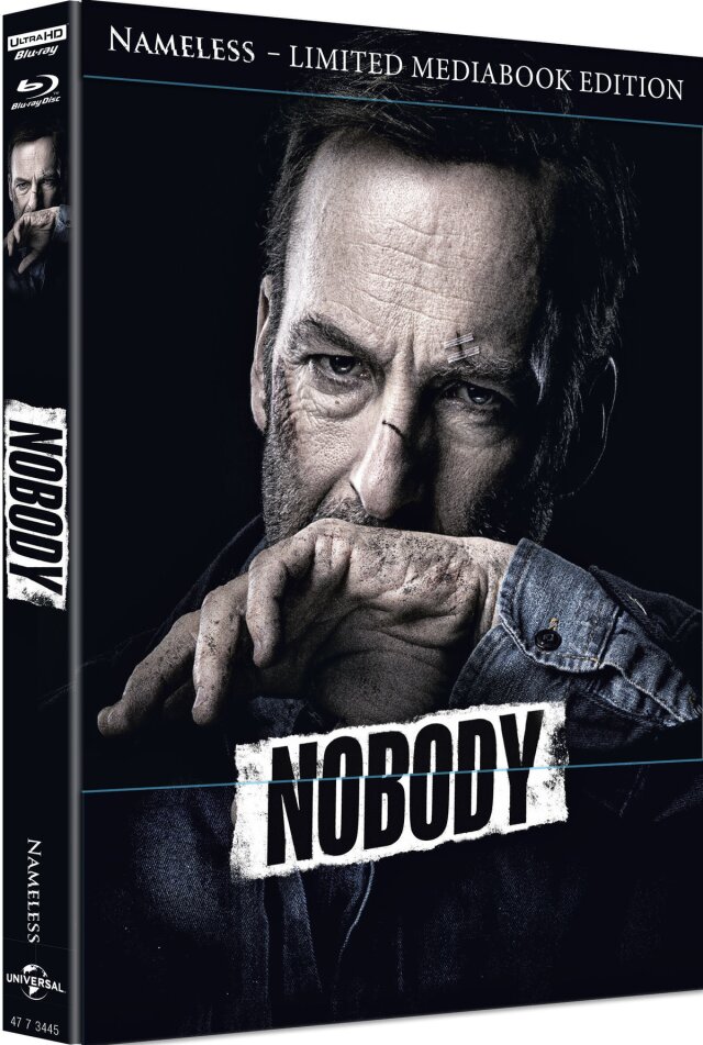 Nobody (2021) Cover D, Limited Edition, Mediabook, 4K Ultra HD + Blu-ray