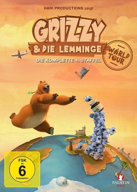 Grizzy & die Lemminge - Staffel 4 3 DVDs