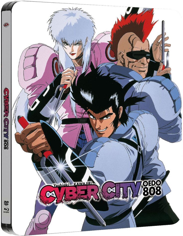 Cyber City Oedo 808 Limited Edition, Steelbook, Blu-ray + DVD