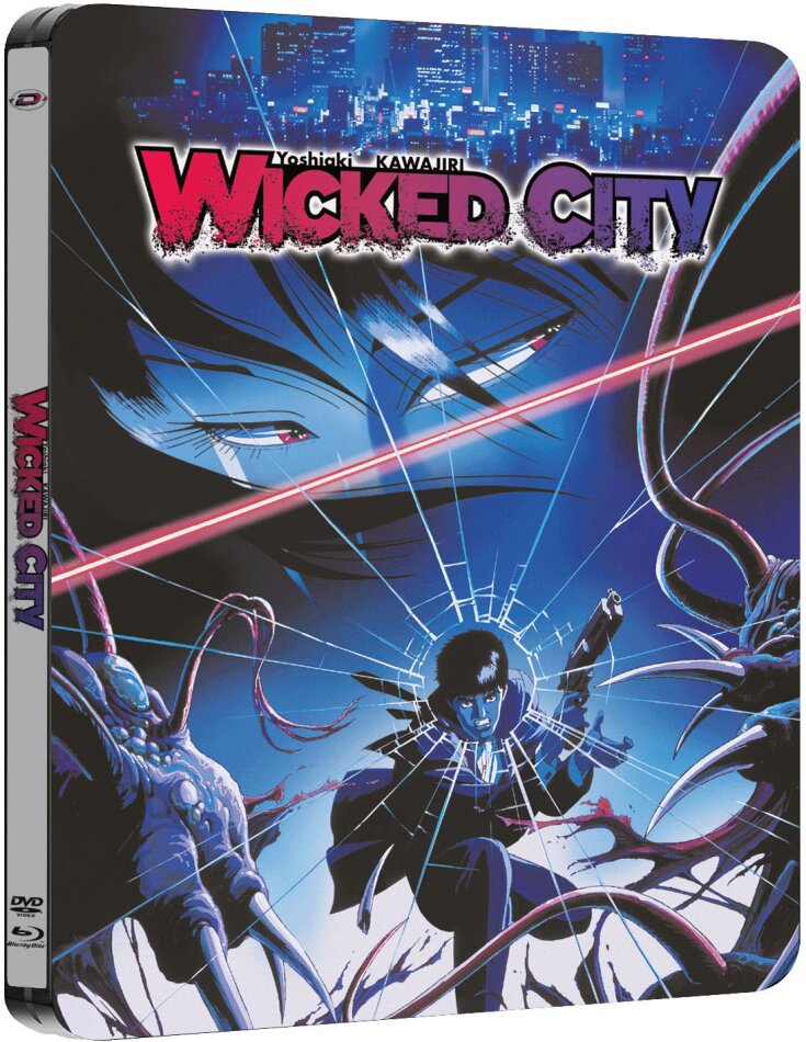 Wicked City (1987) Limited Edition, Steelbook, Blu-ray + DVD