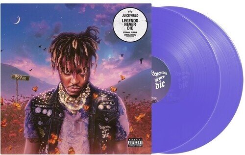 Juice WRLD - Legends Never Die 2025 Reissue, Interscope, Édition Anniversaire, Purple Vinyl, 2 LP