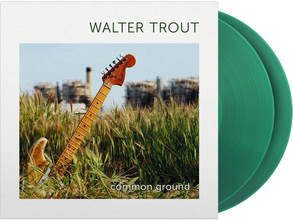 Walter Trout - Common Ground 2025 Reissue, Music On Vinyl, Gatefold, Limited to 1000 Copies, Numbered, Translucent Green Vinyl, 2 LPs