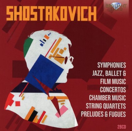 Dimitri Schostakowitsch (1906-1975) & WDR Sinfonieorchester K&ouml;ln - Shostakovich Collection (28 CDs)