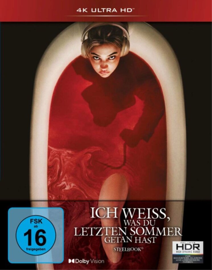 Ich weiss, was du letzten Sommer getan hast (2025) Limited Edition, Steelbook, 4K Ultra HD + Blu-ray