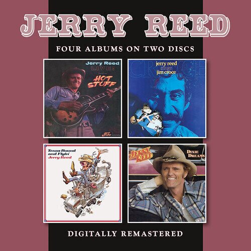 Jerry Reed - Jerry Reed Live / Sings Jim Croce / Texas Bound & 2 CD