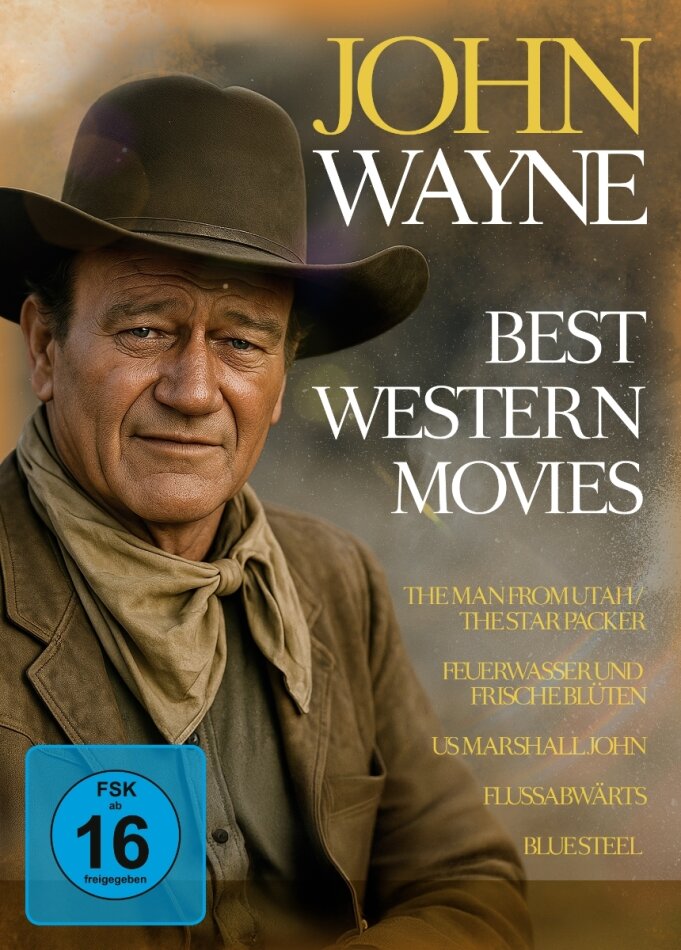 John Wayne: Best Western Movies 4 DVDs