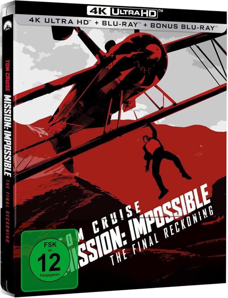Mission: Impossible 8 - The Final Reckoning - Teil Zwei (2025) Limited Edition, Steelbook, 4K Ultra HD + 2 Blu-rays