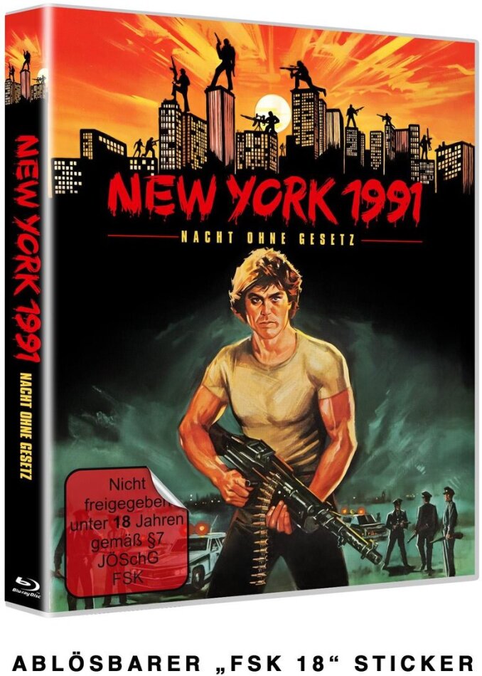 New York 1991 - Nacht ohne Gesetz (1983) Cover B, Wendecover