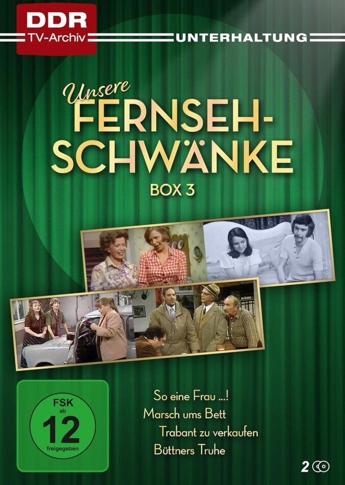 Unsere Fernsehschwänke - Box 3 DDR TV-Archiv, 2 DVDs