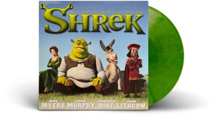 Harry Gregson-Williams & John Powell - Shrek - OST 1 (2025 Reissue, CH Exclusive, Swamp Green Vinyl, LP)
