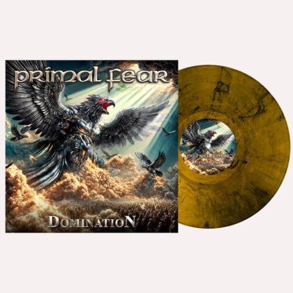 Primal Fear - Domination (Reigning Phoenix Music, Amber Vinyl, 2 LPs)