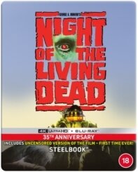 Night of the Living Dead (1990) (Limited Edition, Steelbook, 4K Ultra HD + Blu-ray)