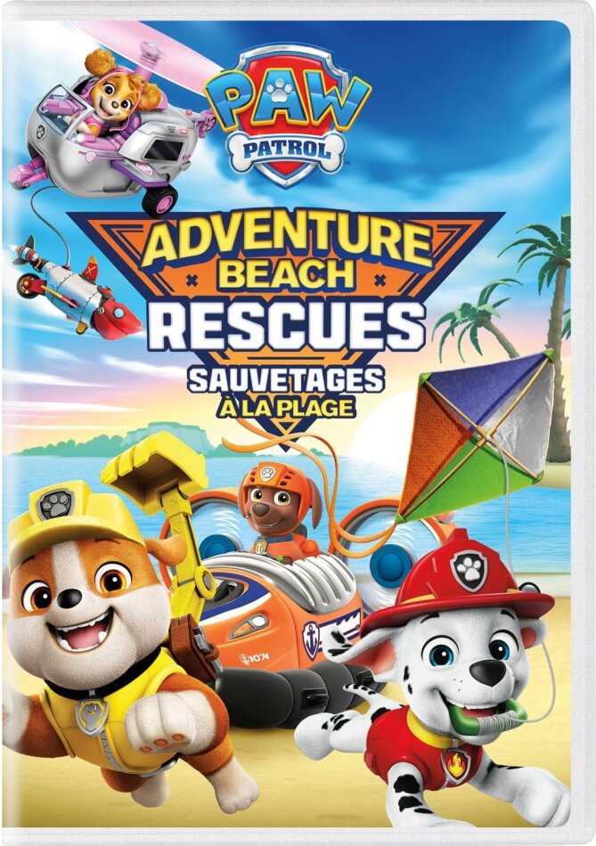 PAW Patrol - Adventure Beach Rescues - Sauvetages à la Plage Canadian Release
