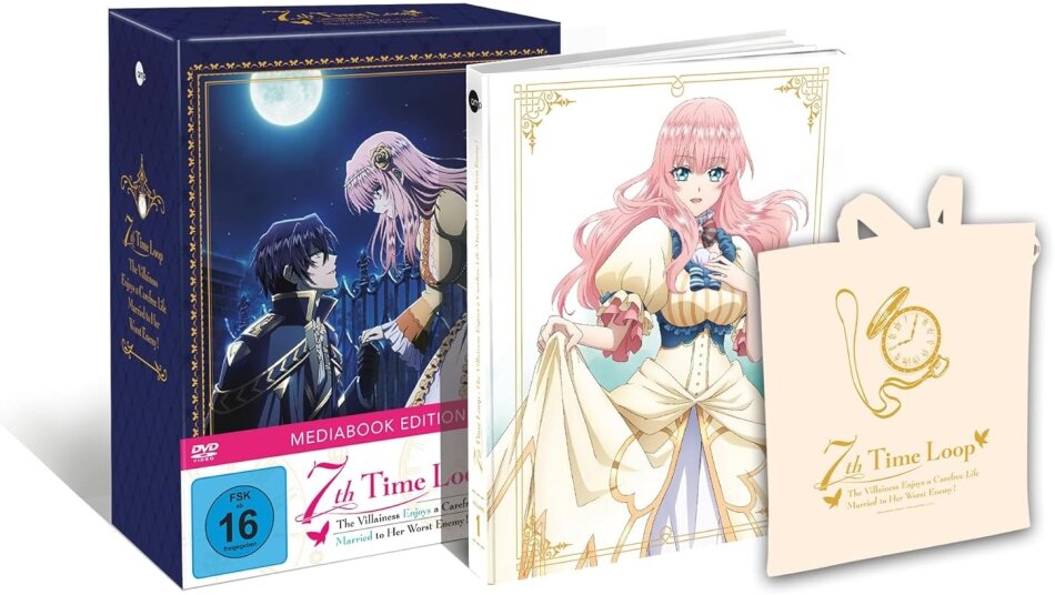 7th Time Loop - The Villainess Enjoys a Carefree Life Married to Her Worst Enemy! - Vol. 1 + Sammelschuber, Mediabook