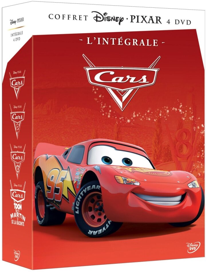 Cars 1-3 - L'intégrale 3 DVDs