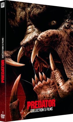 Predator Collection 5 Films - Predator 1-4 + Prey (2022) (5 DVD)