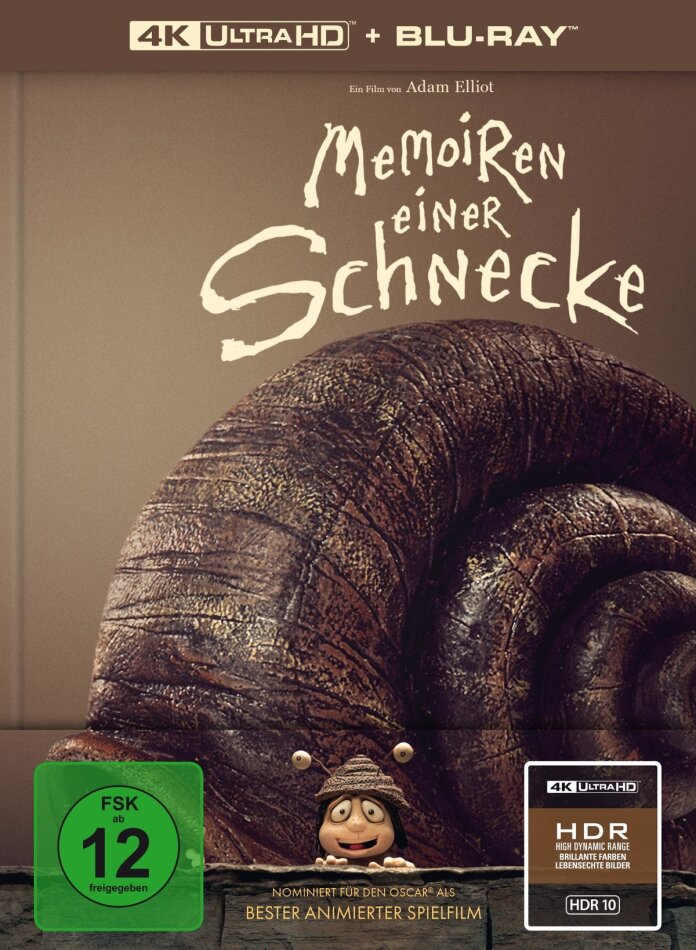 Memoiren einer Schnecke (2024) Limited Edition, Mediabook, 4K Ultra HD + Blu-ray