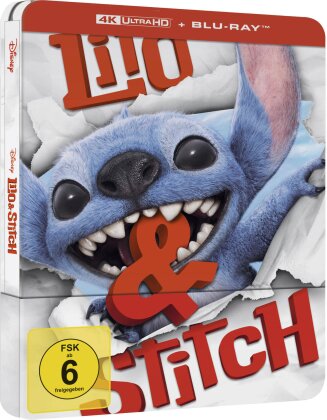 Lilo & Stitch (2025) (Limited Edition, Steelbook, 4K Ultra HD + Blu-ray)