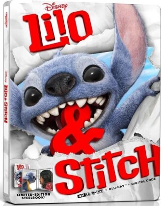 Lilo & Stitch (2025) (Limited Edition, Steelbook, 4K Ultra HD + Blu-ray)