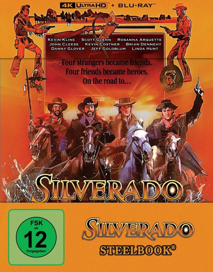 Silverado (1985) Limited Edition, Steelbook, 4K Ultra HD + Blu-ray
