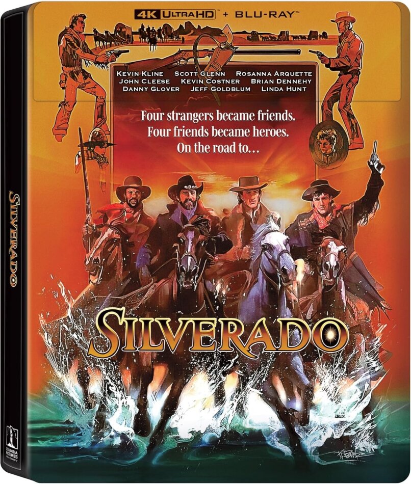 Silverado (1985) Limited Edition, Steelbook, 4K Ultra HD + Blu-ray
